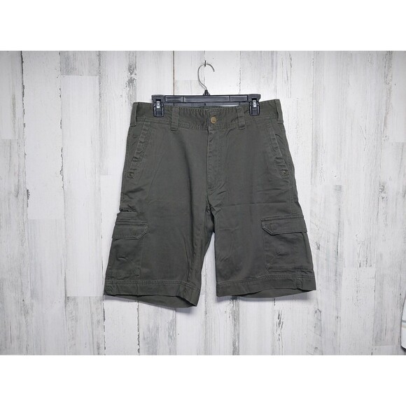 Cabela's Green Cargo Shorts Size 32 - Picture 1 of 9